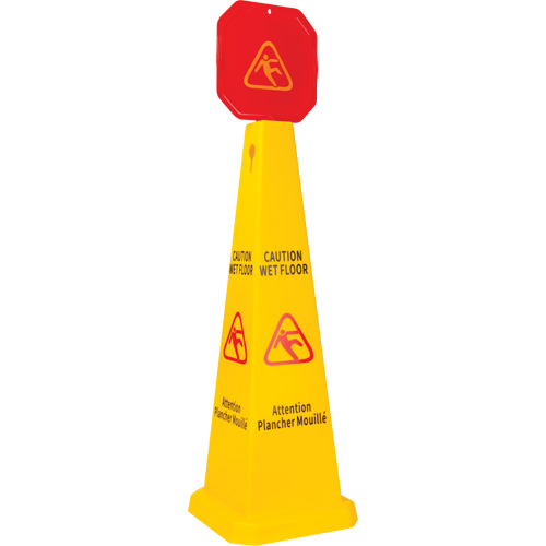 Wet Floor Safety Cone Topper, Pictogram Infinity Industrial Services Inc.