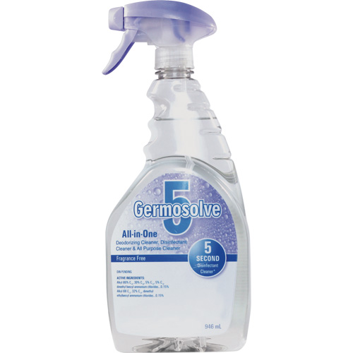 Germosolve 5 Disinfectant & Deodorizer, 946 ml, Trigger Bottle Infinity Industrial Services Inc.