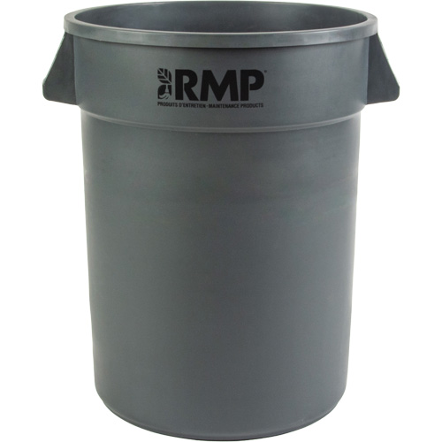 Garbage Bin, Polyethylene, 32 US gal. Infinity Industrial Services Inc.