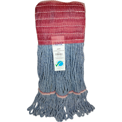Wide-Band Mop Head, Antimicrobial/Floor Finishing/Specialty, Cotton/Rayon/Synthetic, Loop Style Infinity Industrial Services Inc.