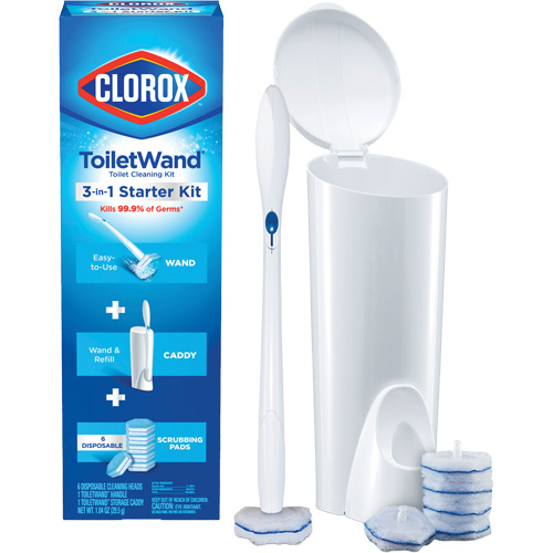 Disinfecting ToiletWand Disposable Cleaner 3-in-1 Starter Kit Infinity Industrial Services Inc.