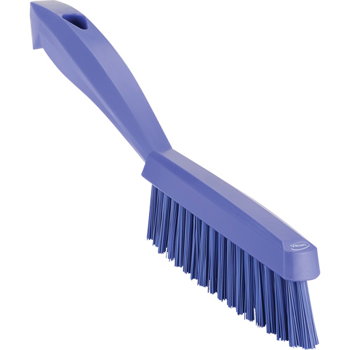 Brosse &agrave; main &eacute;troite &agrave; manche court, Soies Tr&egrave;s ferme, Longueur de 11-4/5", Mauve Infinity Industrial Services Inc.