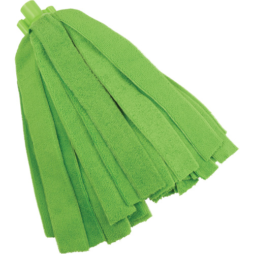 Socket Mop, Green, Microfibre, Cut Style Infinity Industrial Services Inc.