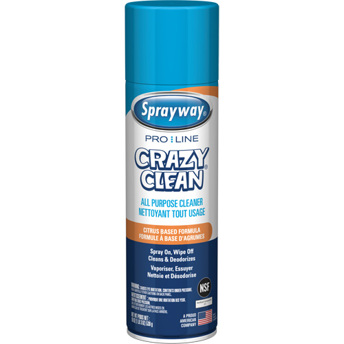 Pro Line Crazy Clean&reg; All Purpose Cleaner, 19 oz., Aerosol Can Infinity Industrial Services Inc.