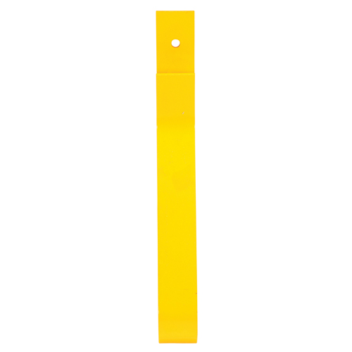 Poteau de garde-corps, Acier, 10-3/4" lo x 24" h, Jaune Infinity Industrial Services Inc.