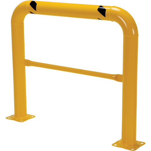 High Profile Machinery Guards, 4' W x 3.5' H, Yellow Infinity Industrial Services Inc.