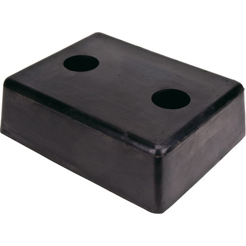 Molded Dock Bumpers, Rubber, 13" W x 4" D x 10" H Infinity Industrial Services Inc.