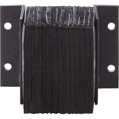 Laminated Dock Bumpers, Horizontal, Rubber, 12" W x 4" D x 12" H Infinity Industrial Services Inc.