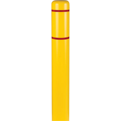 Polyethylene Bollard Covers, 6-5/8" Dia. x 60" L, Yellow Infinity Industrial Services Inc.