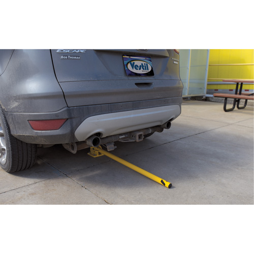 Butoirs repliables, Acier, 42" h x 1-3/4" la, Jaune Infinity Industrial Services Inc.