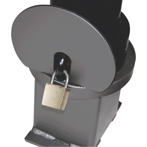 Bornes d&eacute;coratives amovibles, Acier, 40" h x 4-1/2" la, Noir Infinity Industrial Services Inc.