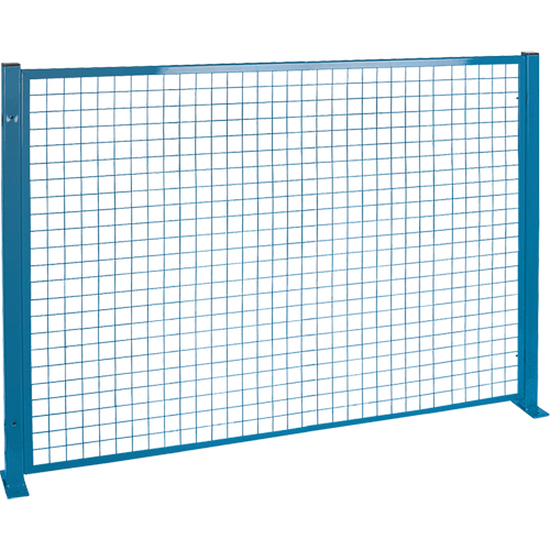 Perimeter Guards - Mesh Style, 4' H x 8' W, Blue Infinity Industrial Services Inc.