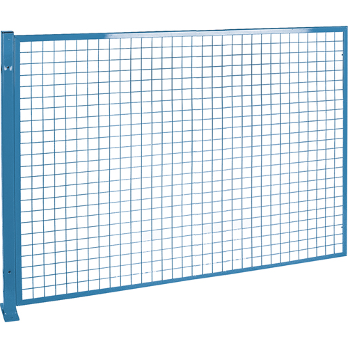 Perimeter Guards - Mesh Style, 4' H x 8' W, Blue Infinity Industrial Services Inc.