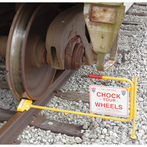 Flag Rail Chock Infinity Industrial Services Inc.