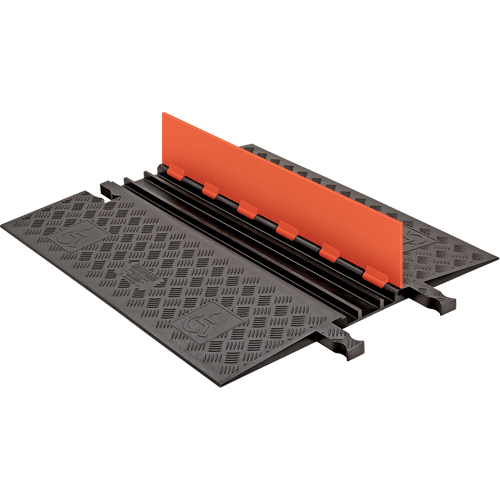 Protecteur de c&acirc;ble ADA/DDA &agrave; profil bas Guard Dog, 3 canaux, 36" lo x 30,3" la x 1,25" h Infinity Industrial Services Inc.