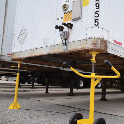 Two-Post Trailer-Stabilizing Jack Stands, 50 tons Lift Capacity Infinity Industrial Services Inc.