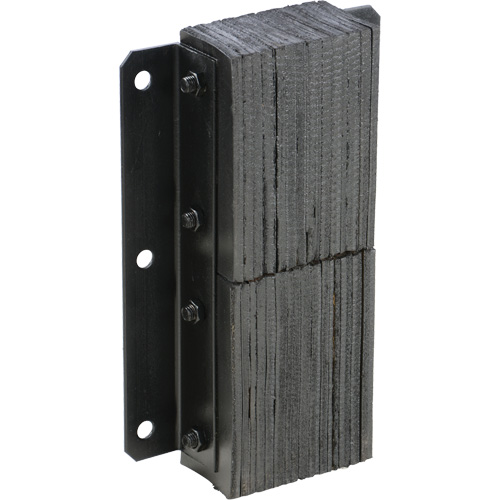 Butoir de quai lamell&eacute;, Vertical, Caoutchouc, 13-1/4" la x 4-1/2" p x 20" h Infinity Industrial Services Inc.