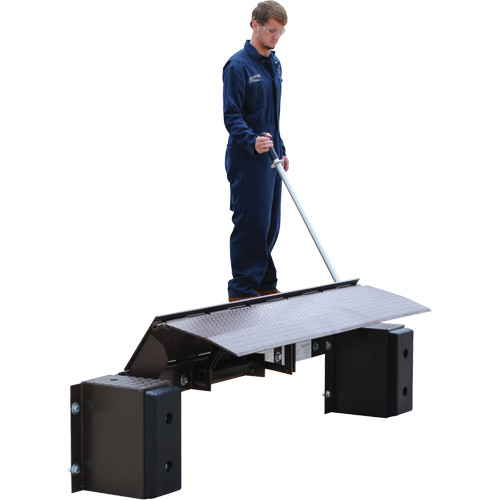 Mechanical Edge-O-Dock Leveler, 99" W, 72" Deck Width, 29" Span Infinity Industrial Services Inc.