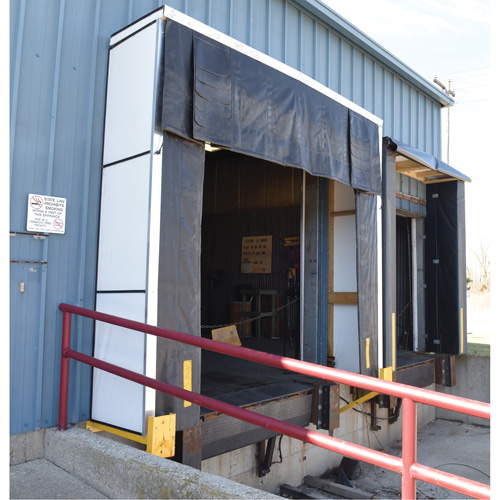 Abri de quai de d&eacute;chargement Infinity Industrial Services Inc.