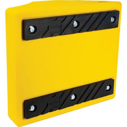 Heavy-Duty Wheel Chocks, Urethane, Yellow, 15-1/2" W x 17-7/10" D x 10" H Infinity Industrial Services Inc.