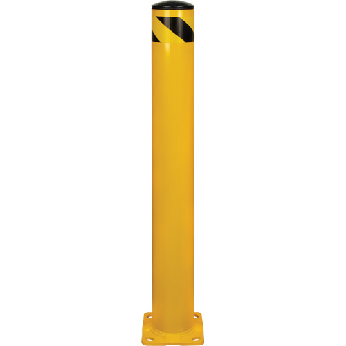 Butoir de s&eacute;curit&eacute;, Acier, 42" h x 5-1/2" la, Jaune Infinity Industrial Services Inc.