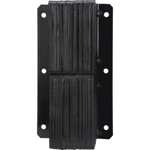 Laminated Dock Bumpers, Vertical, Rubber, 11" W x 4" D x 24" H Infinity Industrial Services Inc.