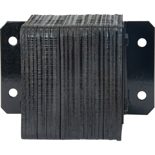 Laminated Dock Bumpers, Horizontal, Rubber, 12" W x 6" D x 10" H Infinity Industrial Services Inc.