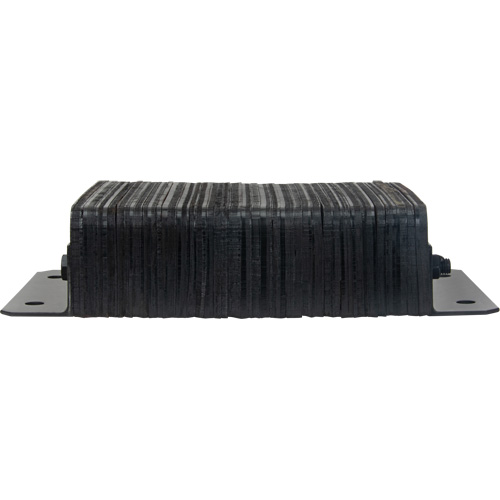 Laminated Dock Bumpers, Horizontal, Rubber, 18" W x 4" D x 12" H Infinity Industrial Services Inc.