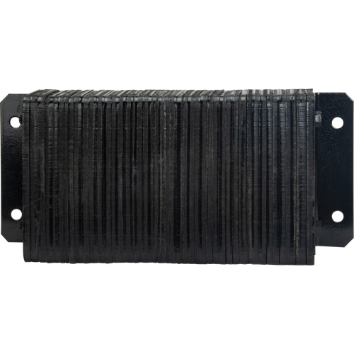 Laminated Dock Bumpers, Horizontal, Rubber, 24" W x 4" D x 12" H Infinity Industrial Services Inc.