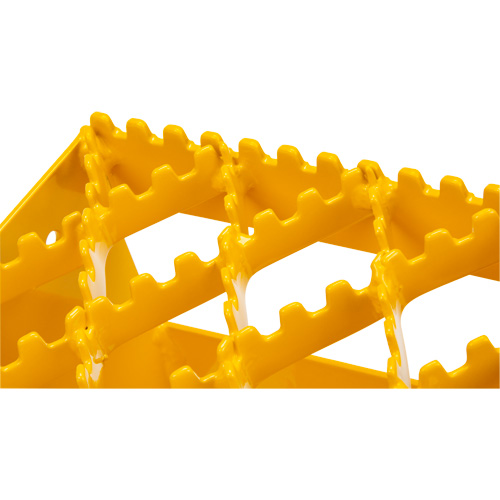 Ice Chocks, Steel, Yellow, 8-1/16" W x 10-5/8" D x 8-13/16" H Infinity Industrial Services Inc.