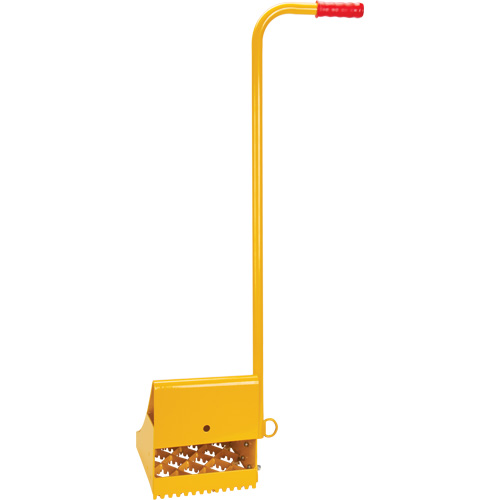 Ice Chock with Ergonomic Handle, Steel, Yellow, 8-1/16" W x 10-5/8" D x 8-13/16" H Infinity Industrial Services Inc.