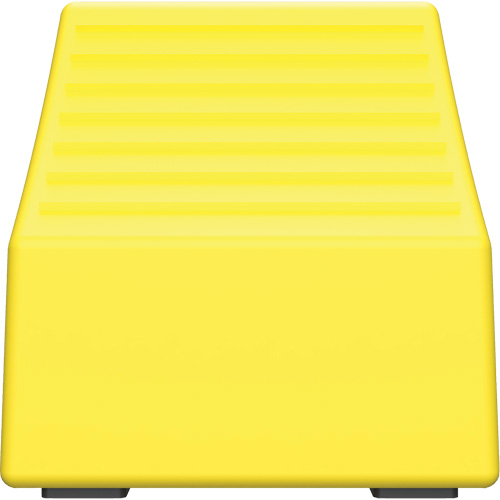 Checkers Safety Heavy-Duty Ultra Class Mining Wheel Chock, HDPE, Yellow, 14-1/2" W x 17-1/2" D x 16" H Infinity Industrial Services Inc.