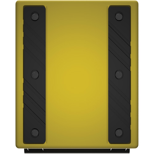 Checkers Safety Heavy-Duty Ultra Class Mining Wheel Chock, HDPE, Yellow, 14-1/2" W x 17-1/2" D x 16" H Infinity Industrial Services Inc.