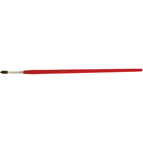 Pinceau de forme ronde pour marquage, Largeur de la brosse de 7/32", Soie de chameau, Manche &agrave; Bois Infinity Industrial Services Inc.