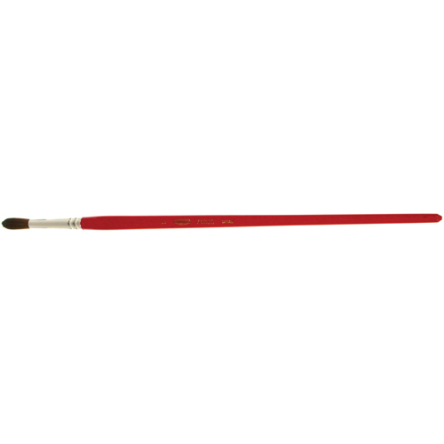 Pinceau de forme ronde pour marquage, Largeur de la brosse de 1/4", Soie de chameau, Manche &agrave; Bois Infinity Industrial Services Inc.
