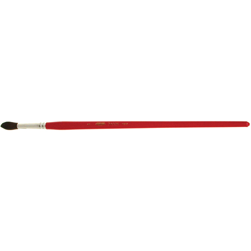 Pinceau de forme ronde pour marquage, Largeur de la brosse de 9/32", Soie de chameau, Manche &agrave; Bois Infinity Industrial Services Inc.