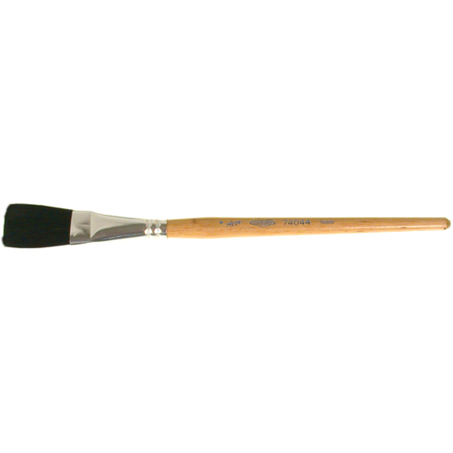 Pinceau une passe, Largeur de la brosse de 3/4", Soie de bœuf, Manche &agrave; Bois Infinity Industrial Services Inc.