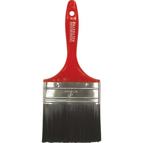 All-Purpose Paint Brush, Polyester, Plastic Handle, 4" Width Infinity Industrial Services Inc.