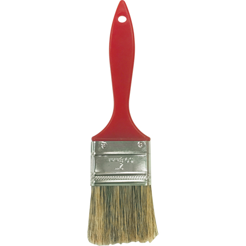 Industrial Grey Bristle Paint Brush, Bristle, Plastic Handle, 2" Width Infinity Industrial Services Inc.