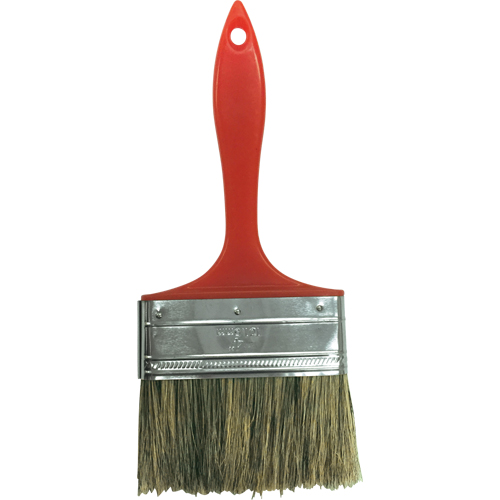 Industrial Grey Bristle Paint Brush, Bristle, Plastic Handle, 4" Width Infinity Industrial Services Inc.