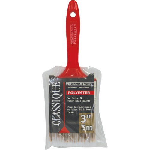 Classic Paint Brush, Polyester, Plastic Handle, 3" Width Infinity Industrial Services Inc.