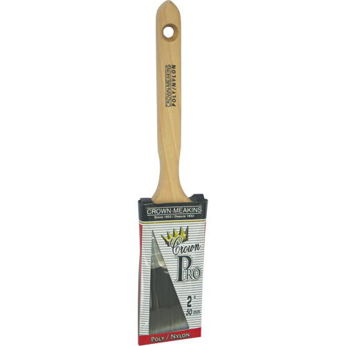 Angular Pro Paint Brush, Poly/Nylon, Wood Handle, 2" Width Infinity Industrial Services Inc.