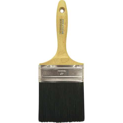 Straight Wall Paint Brush, Bristle, Wood Handle, 4" Width Infinity Industrial Services Inc.
