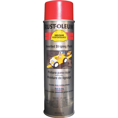 Peinture pour traçage de ligne invers&eacute;e System 2300, Rouge, 18 oz, Canette a&eacute;rosol Infinity Industrial Services Inc.