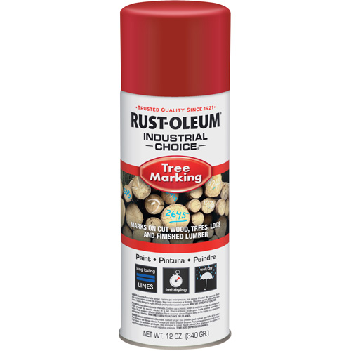 Industrial Choice T1600 Tree Marking Paint, Red, 16 oz. Infinity Industrial Services Inc.