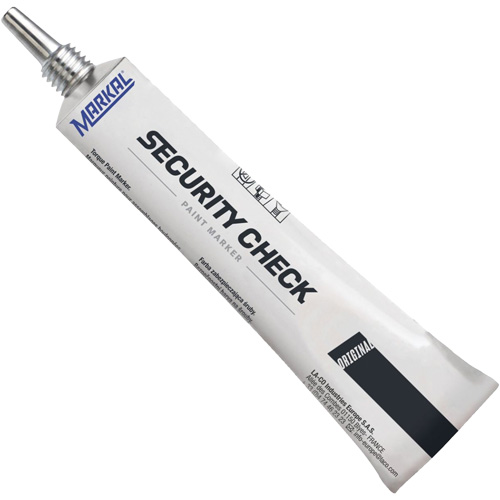 Security Check Paint Marker, 1.7 oz., Tube, Black Infinity Industrial Services Inc.