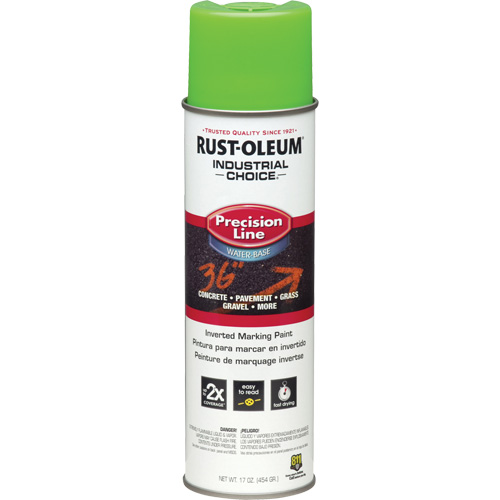 M1800 Water-Based Precision Line Marking Paint, 17 oz., Aerosol Can Infinity Industrial Services Inc.