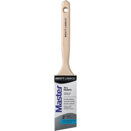Master Angle Sash Brush, Poly/Nylon, Wood Handle, 2" Width Infinity Industrial Services Inc.