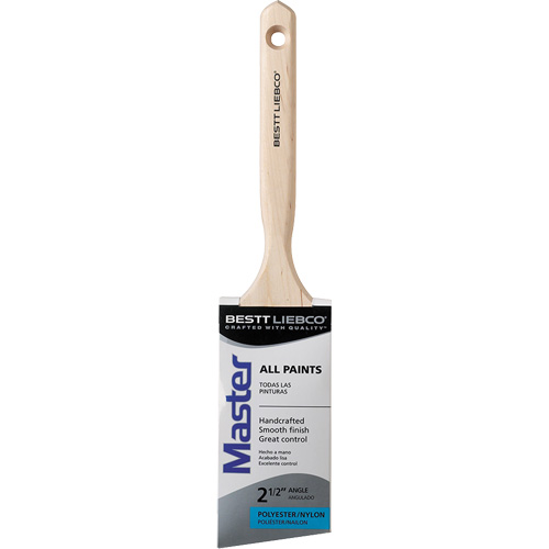 Master Angle Sash Brush, Poly/Nylon, Wood Handle, 2-1/2" Width Infinity Industrial Services Inc.