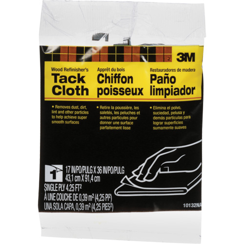 Chiffon collant pour sp&eacute;cialiste en refinissage du bois Infinity Industrial Services Inc.